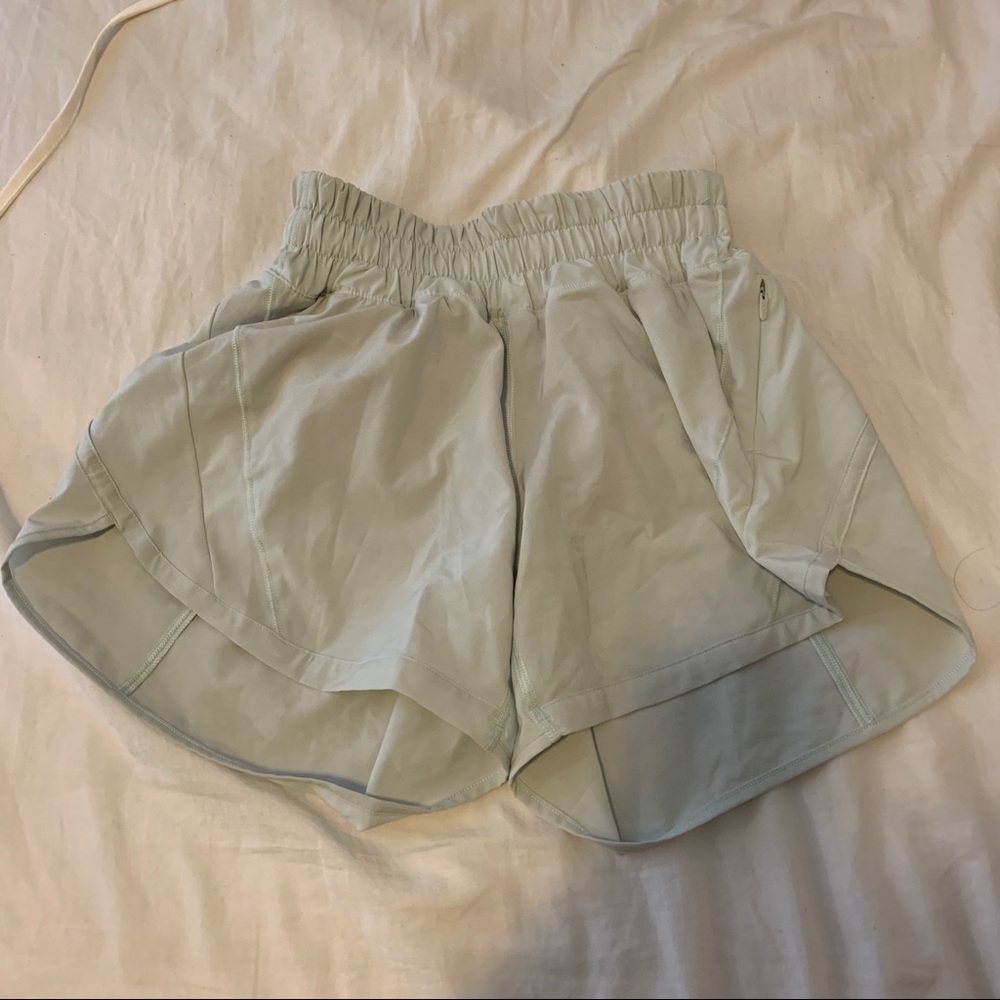 lululemon all that track short - RARE island mist